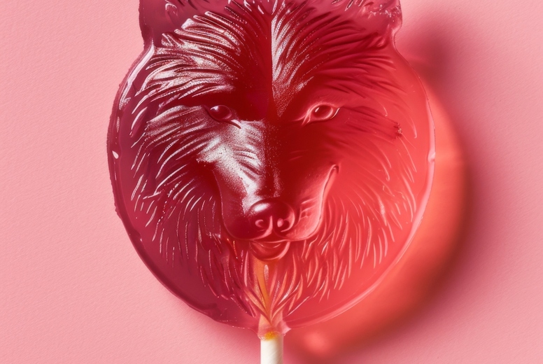 Lollipop wolf