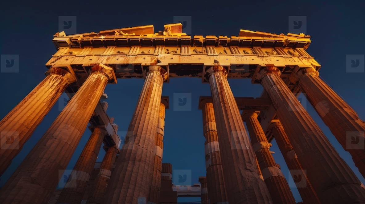 Ruins of the Acropolis in Athens stock photo (291436) - YouWorkForThem