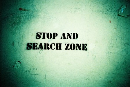 Stop and search zone