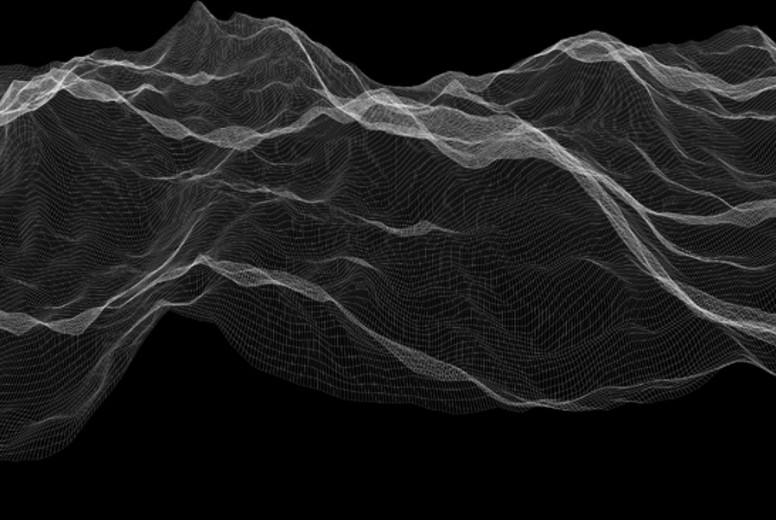 Wireframe Waves 00