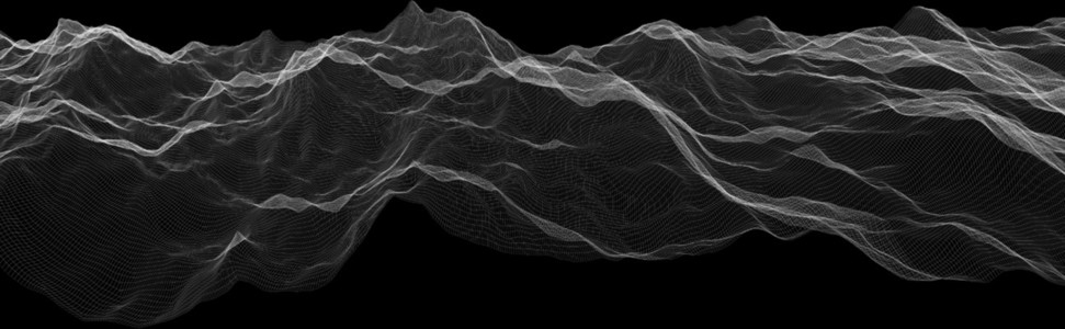 Wireframe Waves 00