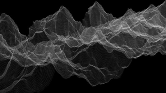 Wireframe Waves 05