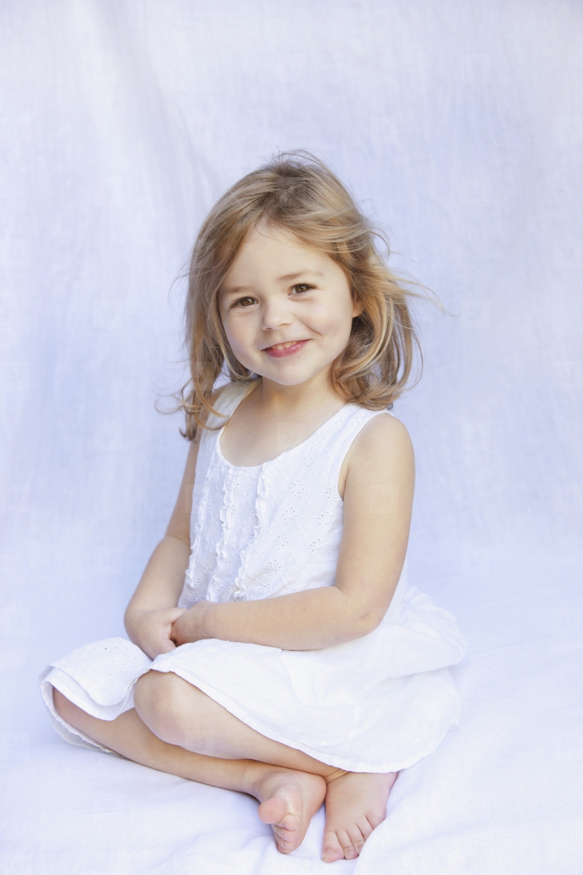 Portrait of Young Girl Smiling