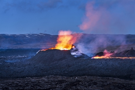 Iceland Volcanic Eruptions 94