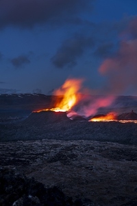 Iceland Volcanic Eruptions 100