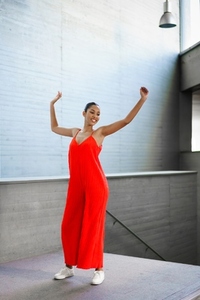 Dynamic Dance Expression in Contemporary Modern Architectural Settings and Designs