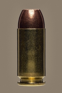 Close up 40 bullet