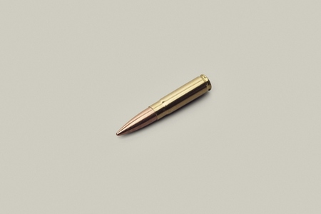 Studio shot 300 bullet cartridge