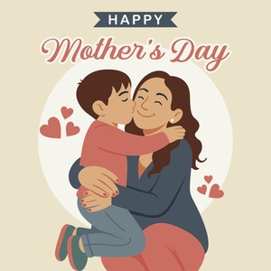 Happy Mothers Day Huge Her Boy