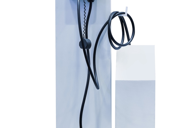 Power cable pump plug in charging power to electric vehicle EV c