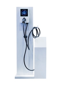 Power cable pump plug in charging power to electric vehicle EV c Power cable pump plug in charging power to electric vehicle EV c