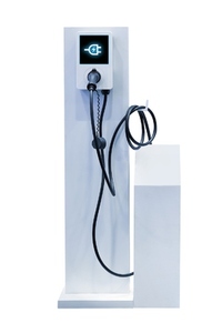 Power cable pump plug in charging power to electric vehicle EV c Power cable pump plug in charging power to electric vehicle EV c