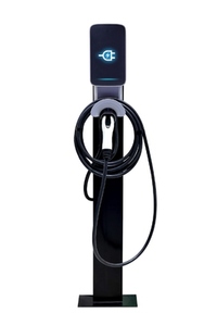 Power cable pump plug in charging power to electric vehicle EV c