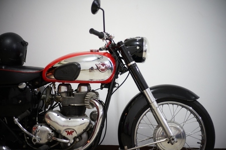 Vintage Matchless Motorcycle Vintage Matchless Motorcycle