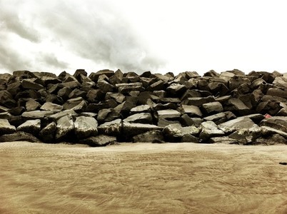 Sand  Rock  Sky