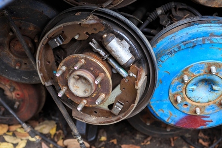 Used engines car from Japan are being disassembled for sale as s