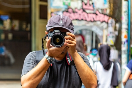 BANGKOK  THAILAND   AUGUST 19  2025  Song Wat road  a new touri