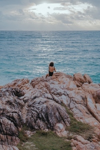 Woman at Ko Man Nork Island Woman at Ko Man Nork Island