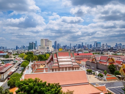 BANGKOK THAILAND AUGUST 25 2025 A birds eye view of Bangk BANGKOK THAILAND AUGUST 25 2025 A birds eye view of Bangk