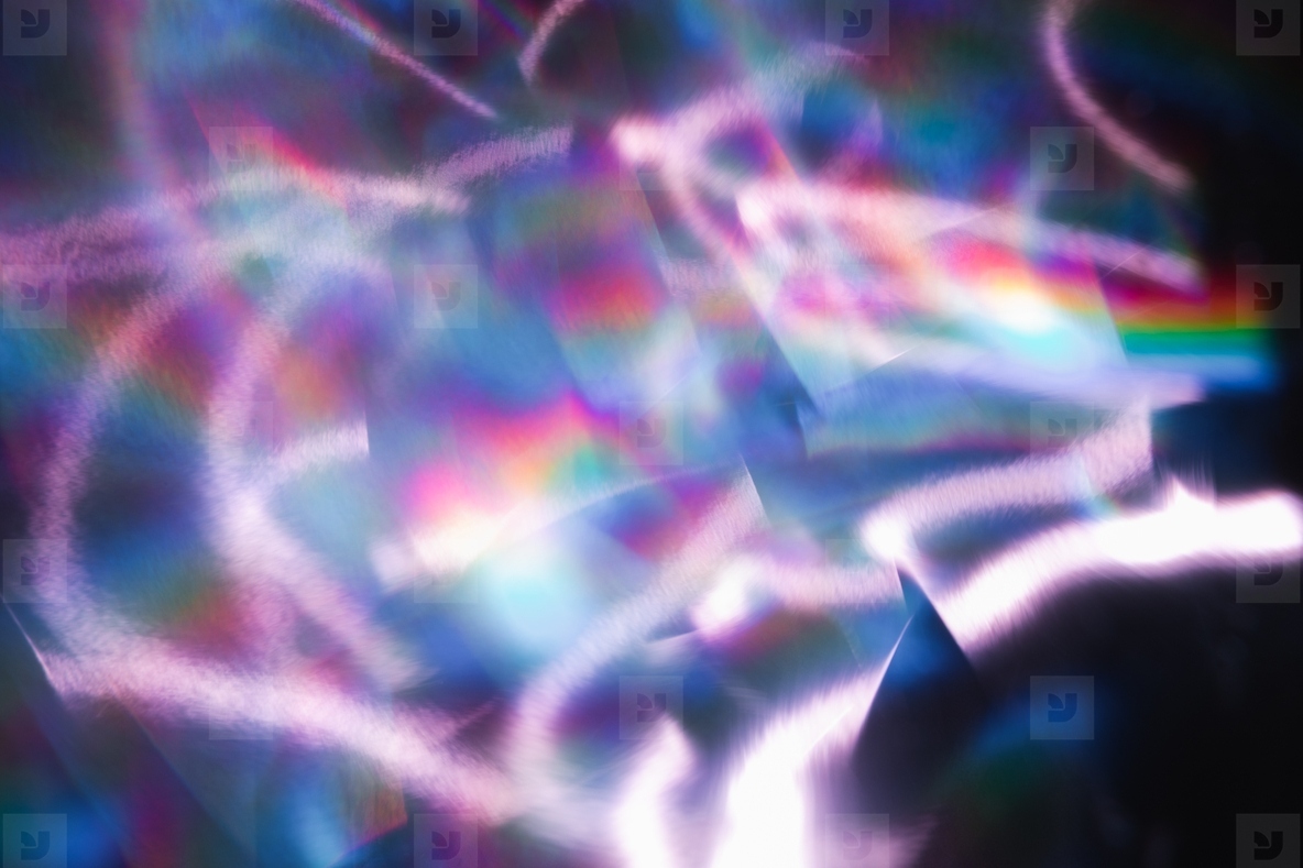 Soft colorful abstract background with blurred light reflections in purple  blue  and pink tones  creating a dreamy gradient texture