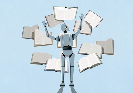 LLM AI bot reading multiple books at once LLM AI bot reading multiple books at once