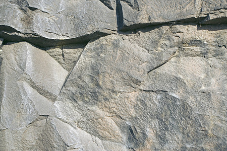 Flat rock wall