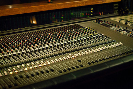 Recording studio console