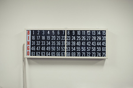 Bingo lights and numbers