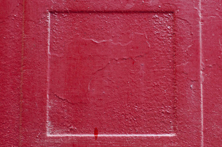 Red Weathered Square