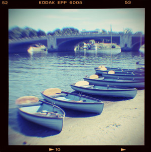 boats on the thames