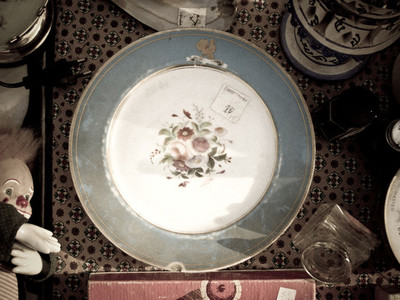 decorated plate