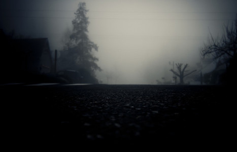 A Street in Fog