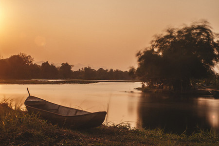 Sunset Over the River Kwai
