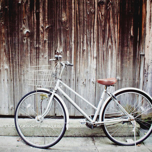 Old vintage bicycle