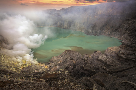 volcano lake