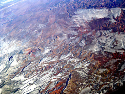 Aerial View Mountains
