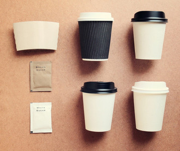 Coffee cup mock up for identity