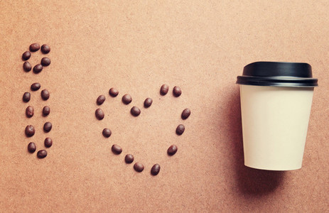 I love coffee from coffee beans