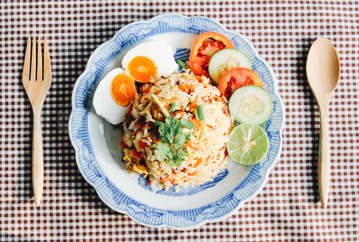Delicious Thai fried rice