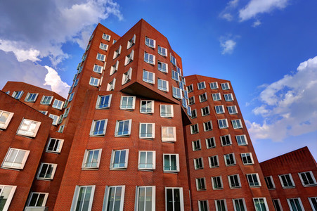 Dusseldorf Gehry Red