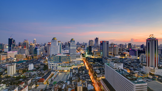 Central Bangkok Cityscape