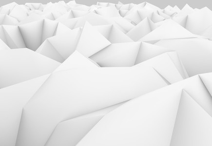 abstract low poly landscape