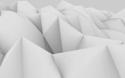abstract low poly landscape