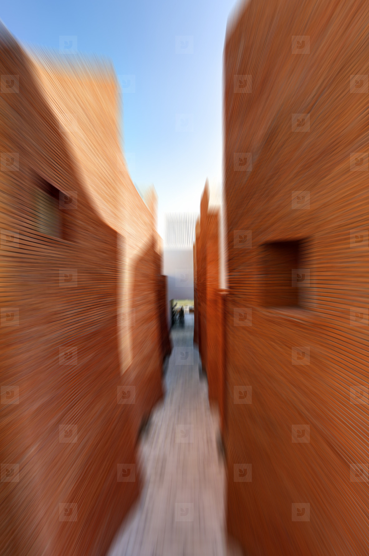 Red Brick Wall Motion