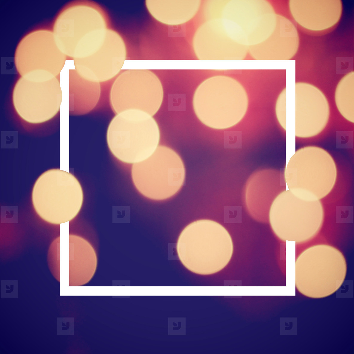 bokeh light and design frame