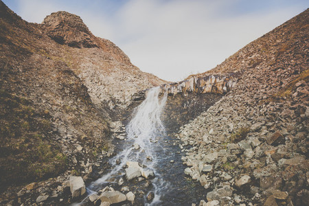 Glymur waterfall  Iceland