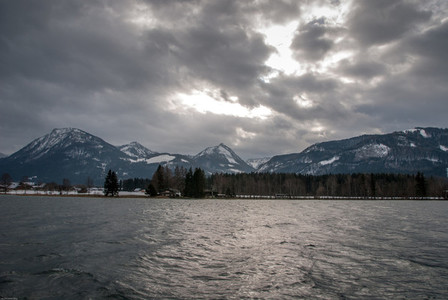 Lake   Mountain   Winter
