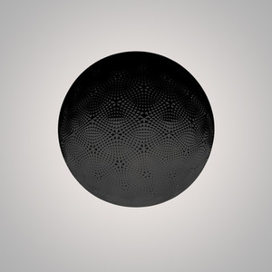 black sphere