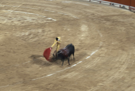 Bullfights and a Fire 01