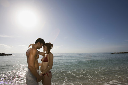 Hot Couple on the Beach 01